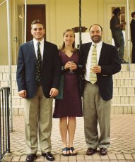 cousins Mark & Heidi, with Uncle Dave