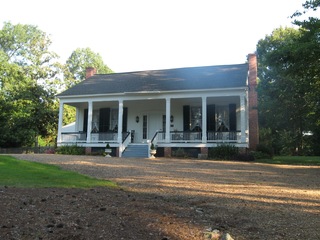 garden at rear of B&B